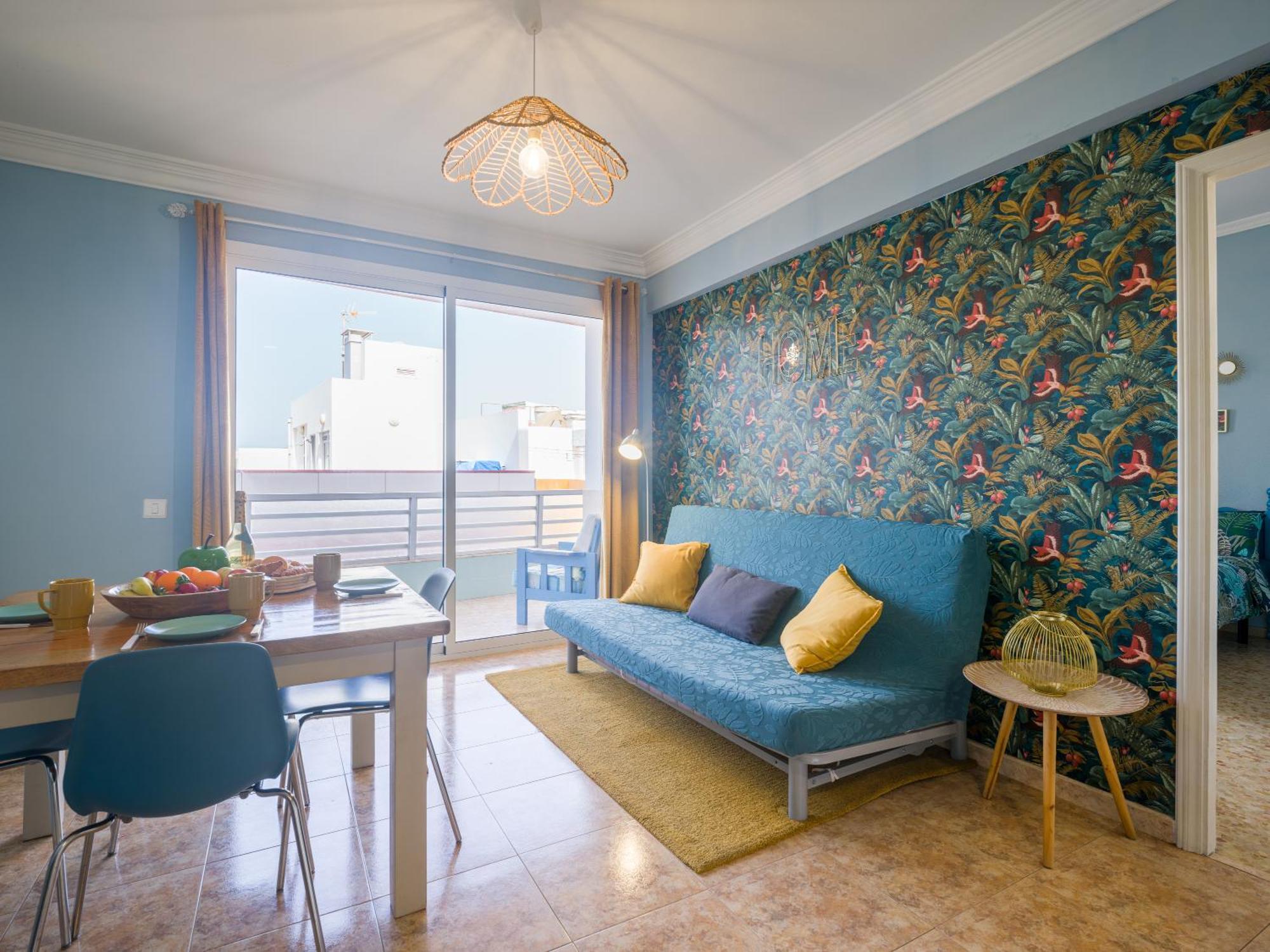 Casita Canaria Playa Beachfront Access & Lateral Ocean View With Terrace Appartamento Las Palmas de Gran Canaria