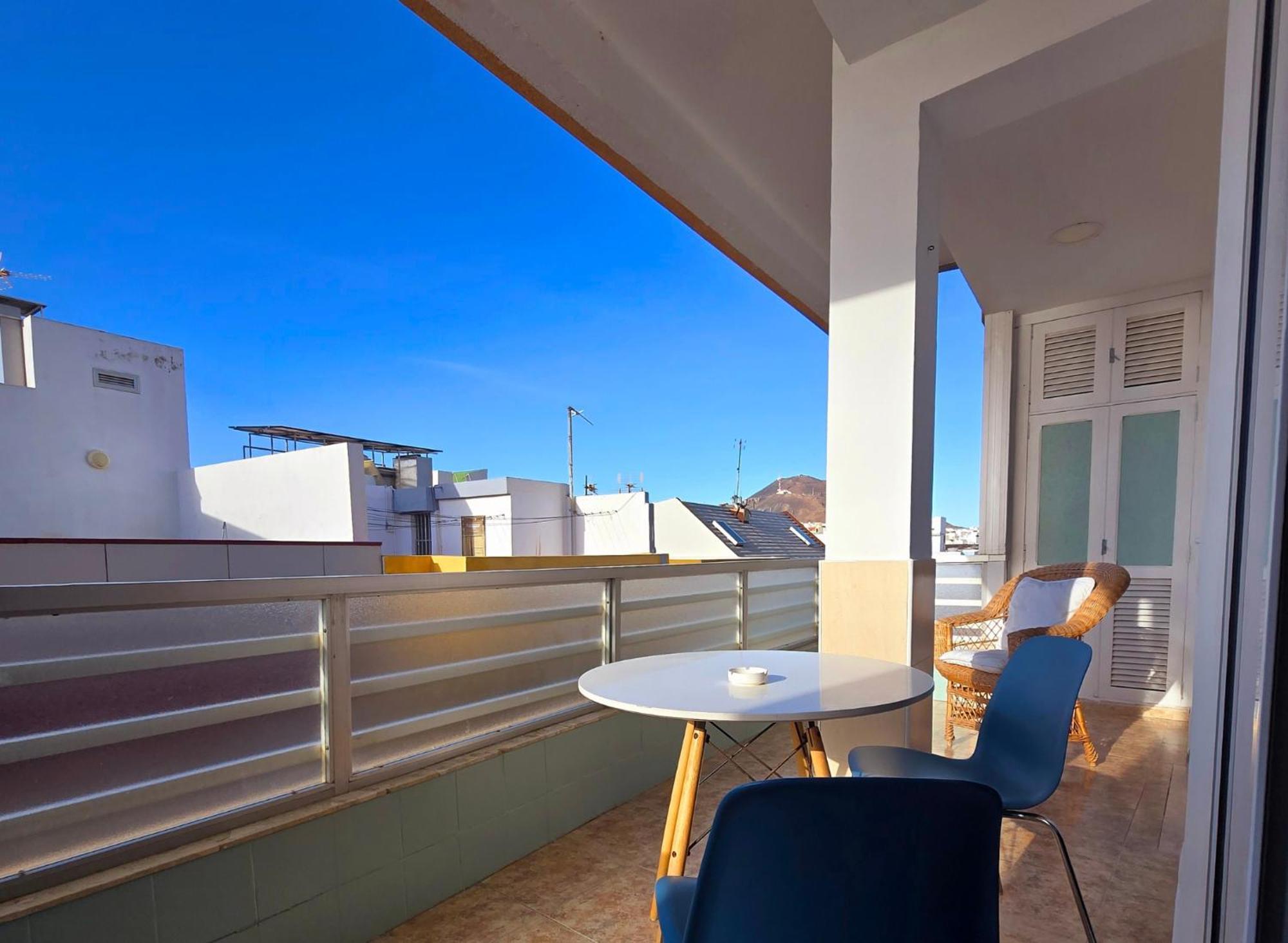 Casita Canaria Playa Beachfront Access & Lateral Ocean View With Terrace Appartamento *